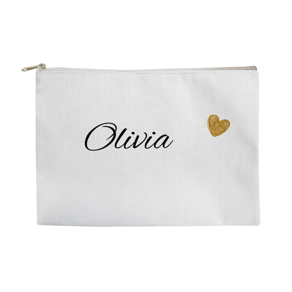 Personalized Bride Maids Cosmetic Pouch