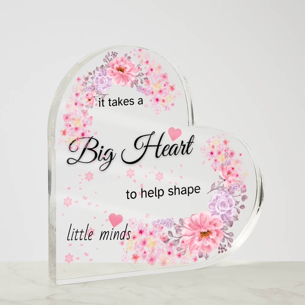 Acrylic Plaque For Teacher