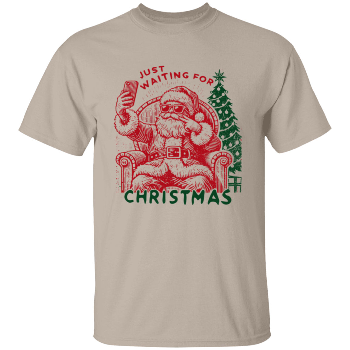 Waiting For Christmas T shirt/ Sweatshirt/ Santa