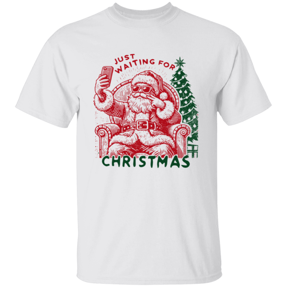 Waiting For Christmas T shirt/ Sweatshirt/ Santa