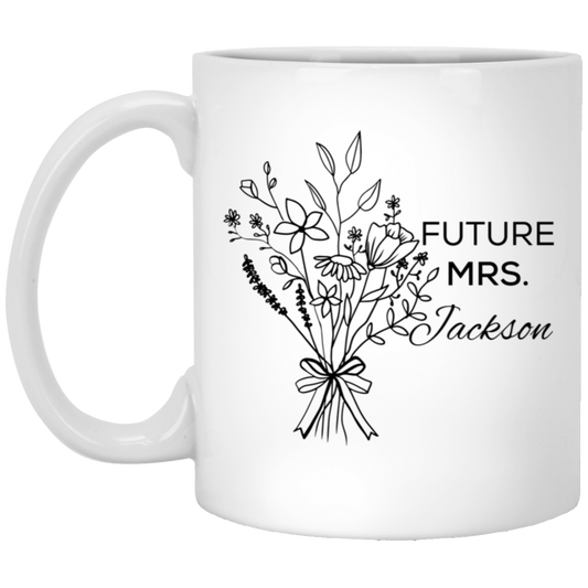 Personalized Future Mrs. Coffee Mug