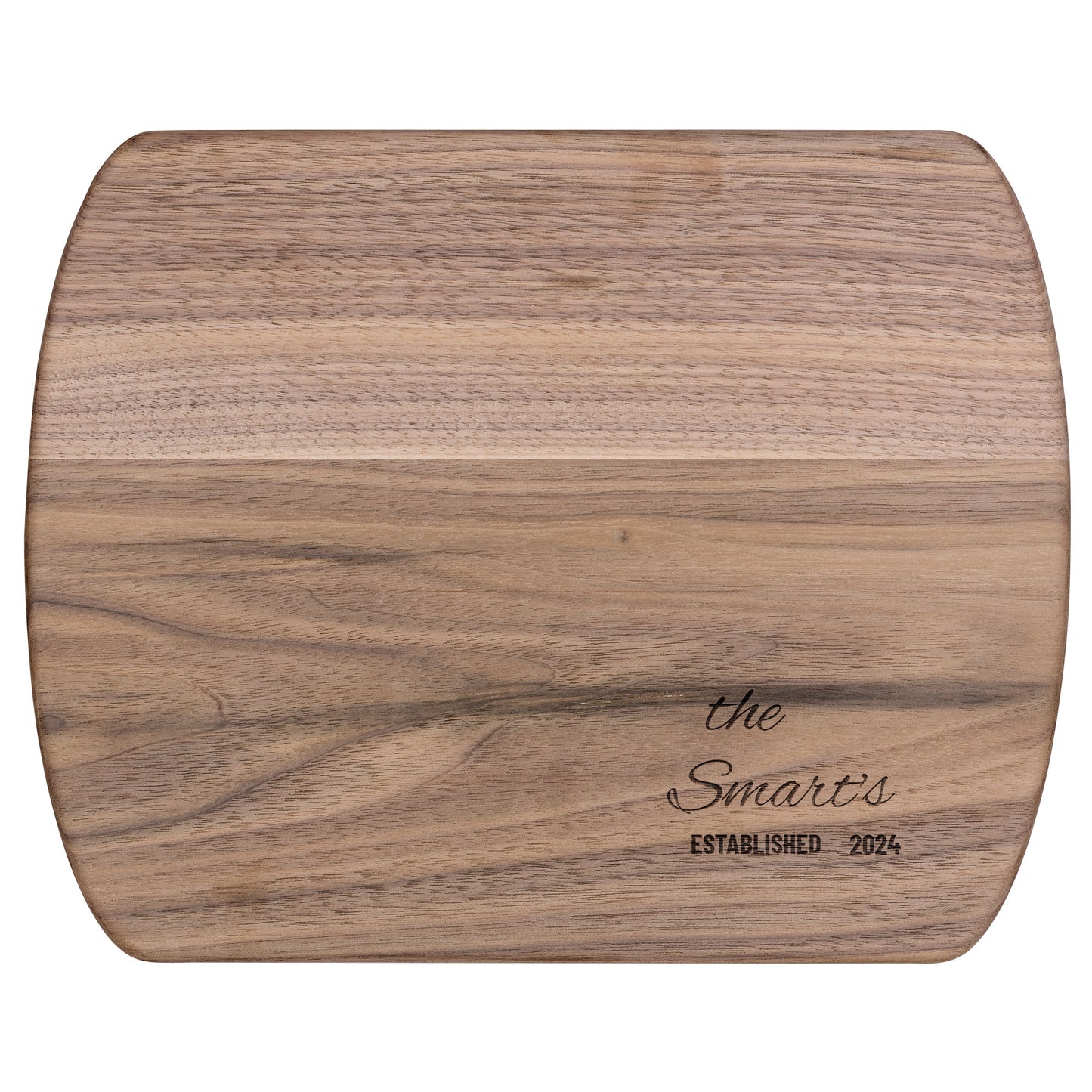 Hardwood Oval Cutting Board