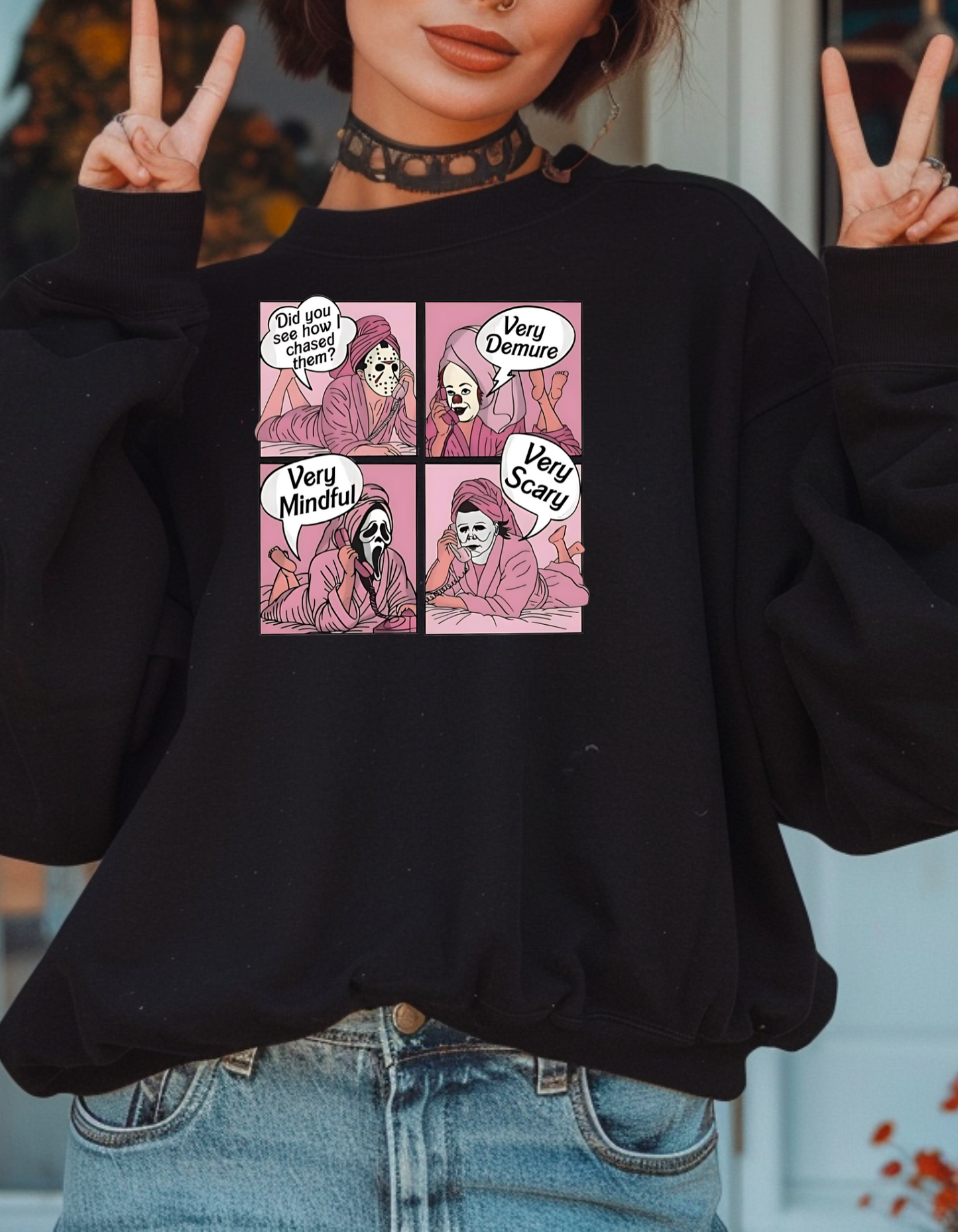 Very Demure Very Scary |T-Shirt | Sweatshirt | Hoodie