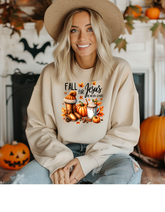 Fall For Jesus Sweatshirt