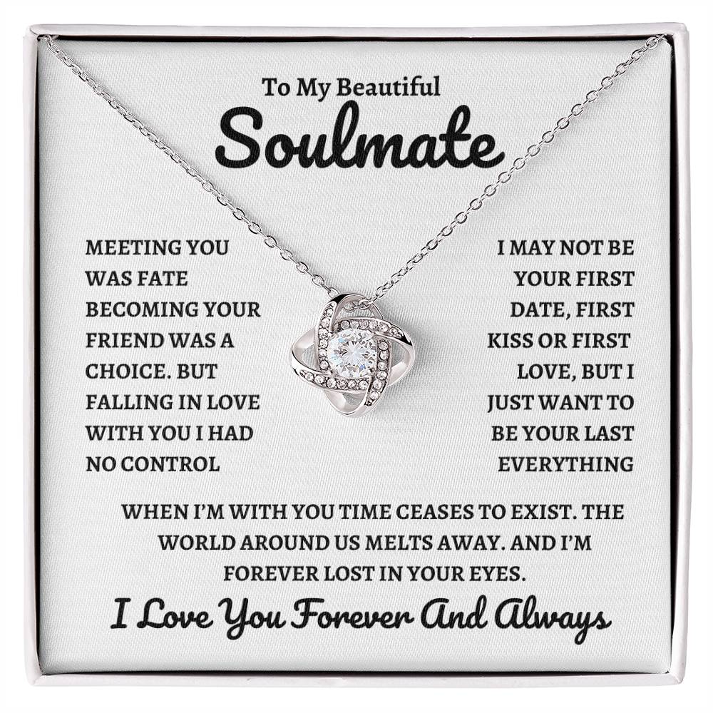 To My Soulmate/ Time Ceases to Exist W/B