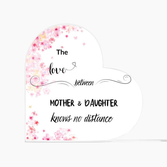 Mother & Daughter Love Plaque